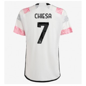 Juventus Federico Chiesa #7 Replica Away Stadium Shirt 2023-24 Short Sleeve